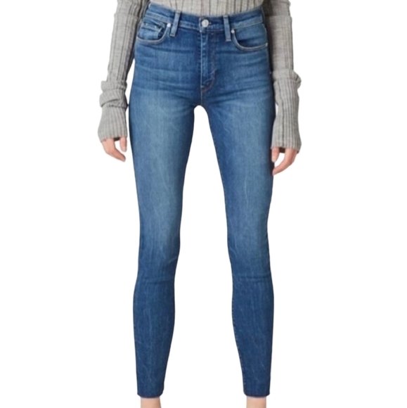 Hudson Barbara High Waist Super Skinny Ankle Jean 24 NWOT - Picture 1 of 11
